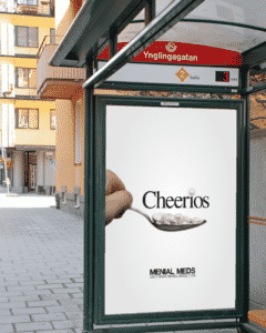 White ink print technology highlighting a focal point