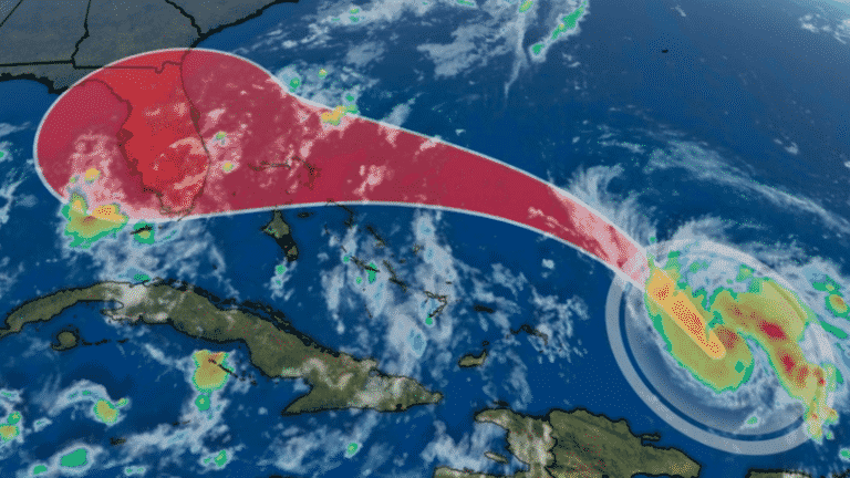 Hurricane Dorian projection